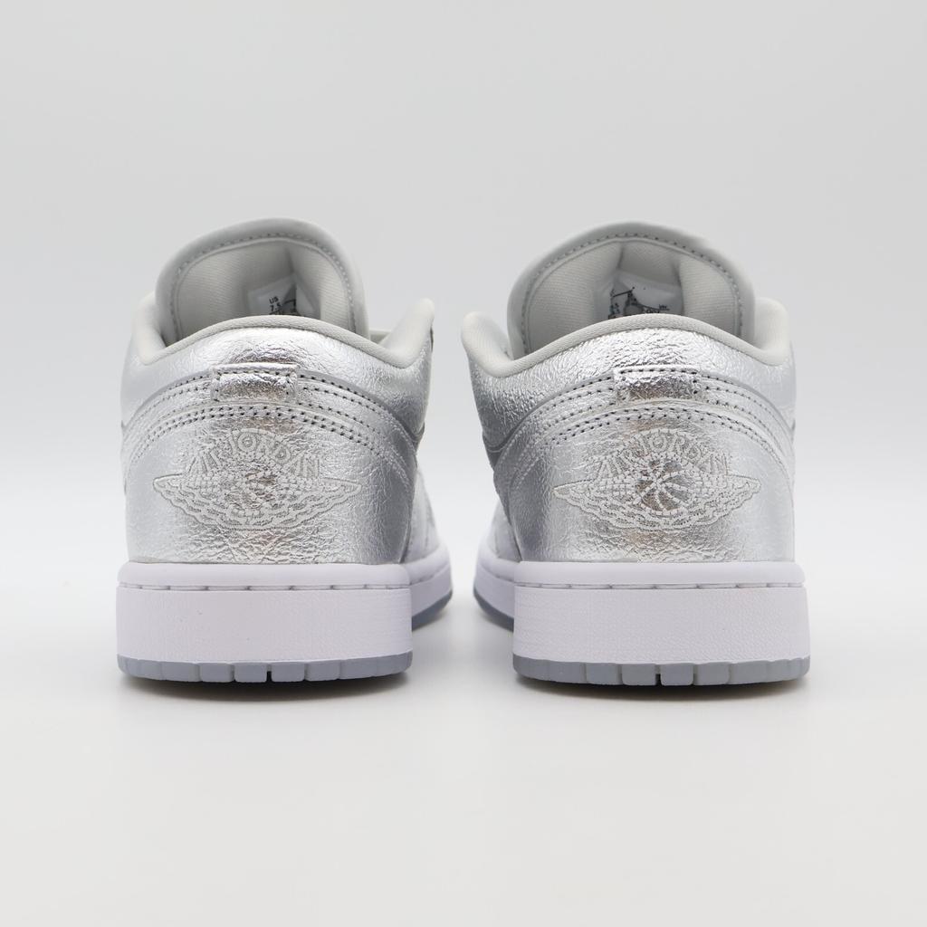 FN5030-001 Nike Air Jordan 1 Low SE Металлический Серебристый Фотоновый Пыльно-Серый (Женский)