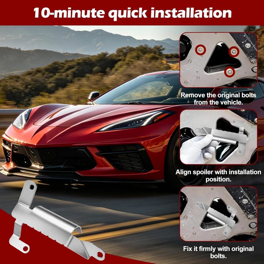 Левый и правый дефлектор воздуха днища 85580653 85580654 Для C8 Corvette 20+