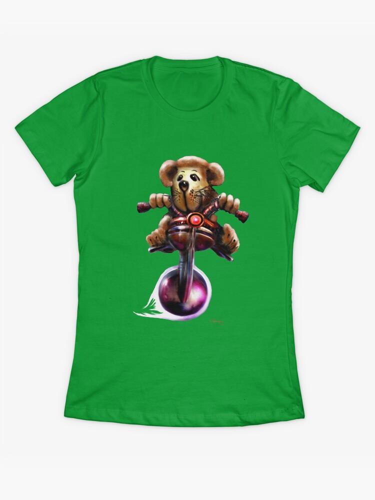 Biker Mice from Mars TeddyDawgT Fitted T-Shirt