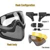 WOSPORT Navigator Dual-Mode Tactical Mesh Mask - Camouflage