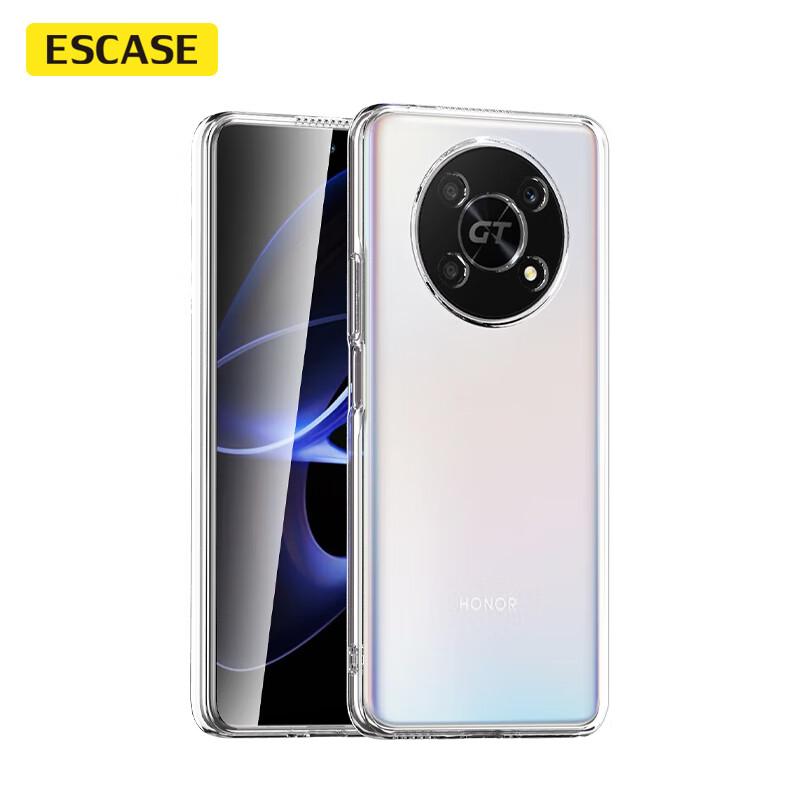 Honor X40gt Racing Edition Phone Case Shockproof Full Coverage/soft Ultra-Thin Silicone (With Lanyard Hole) Transparent