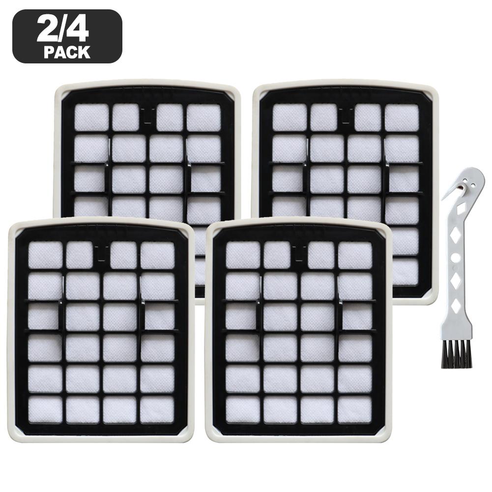 2/4 HEPA губчатых фильтра для Eureka Для Apollo V18C01A-200 AK9/AK10 Для Midea VCS41S160 VCS42S200 VCC18C Фильтры для пылесоса