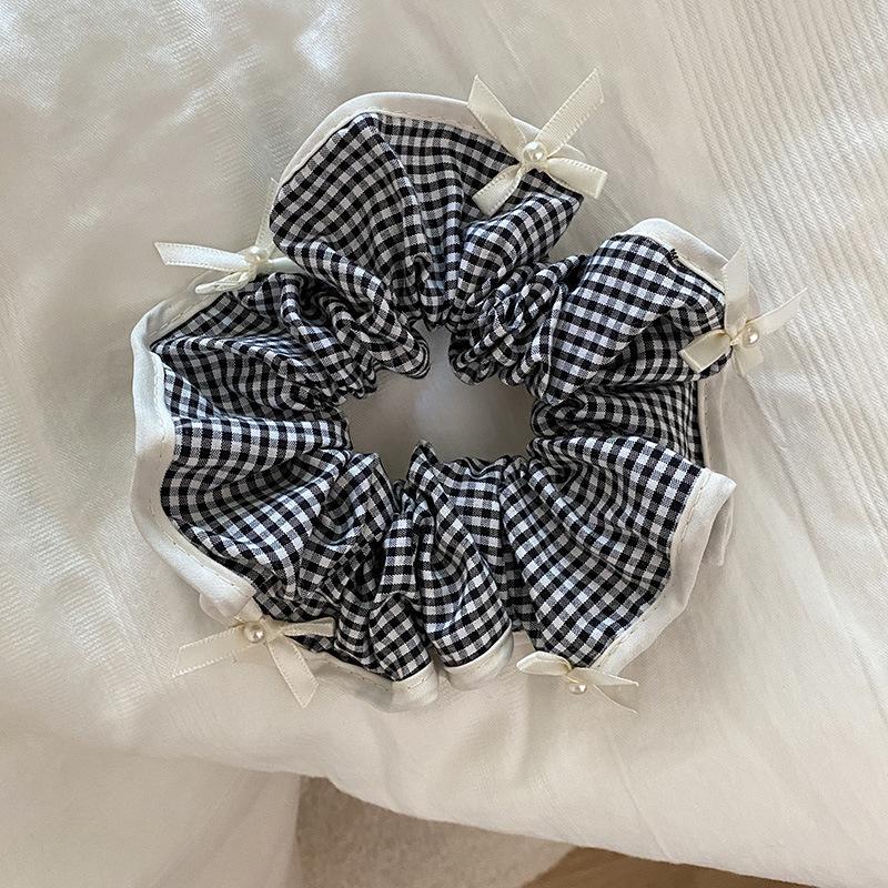 French-Korean Double-Layer Ballet Lace Extra Large Hair Scrunchie