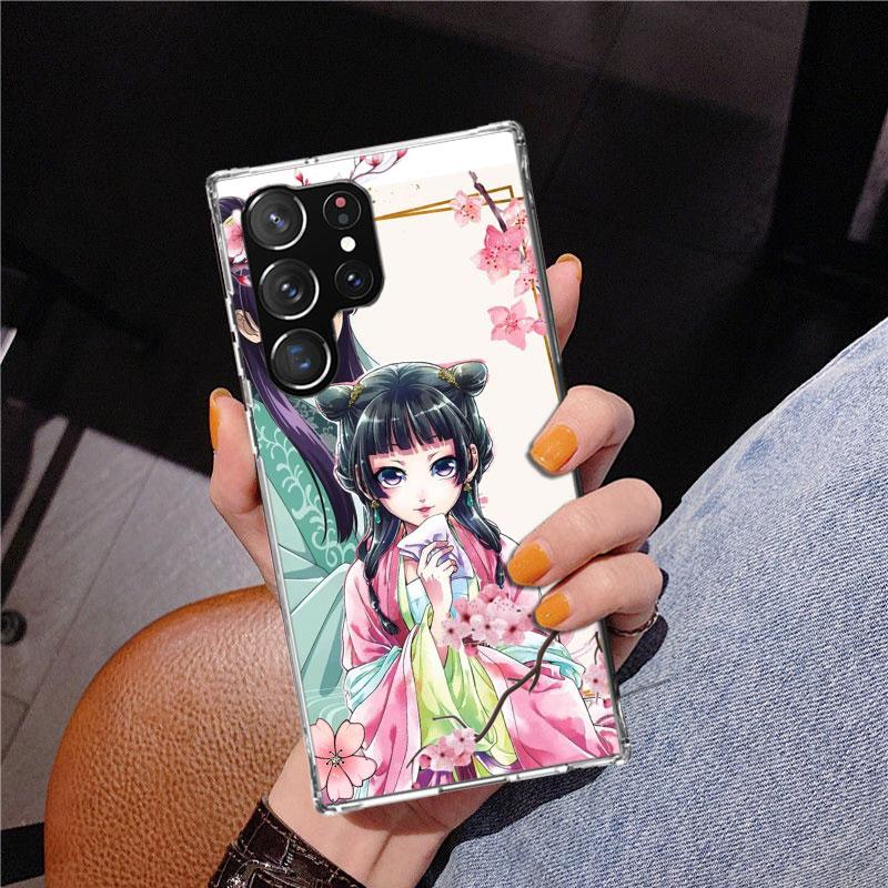 A-Apothecary D-Diaries Anime Phnoe Case for Samsung Galaxy S26 S25 Edge S23 S24 Ultra S22 Plus S21 S20 FE Unique Cover Soft Coqu
