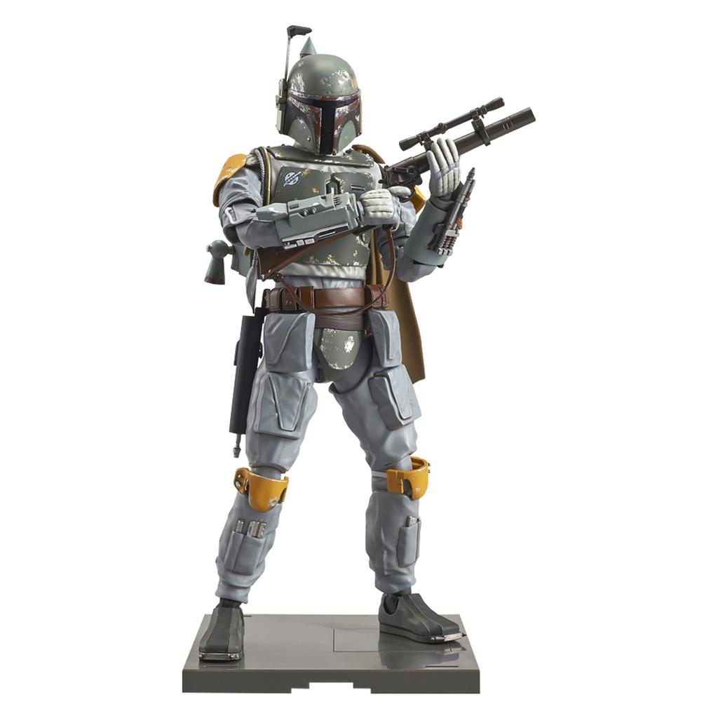 Пластиковая модель Бобы Фетта из фильма «Звездные войны» от BANDAI SPIRITS в масштабе 1/12 с цветовой кодировкой