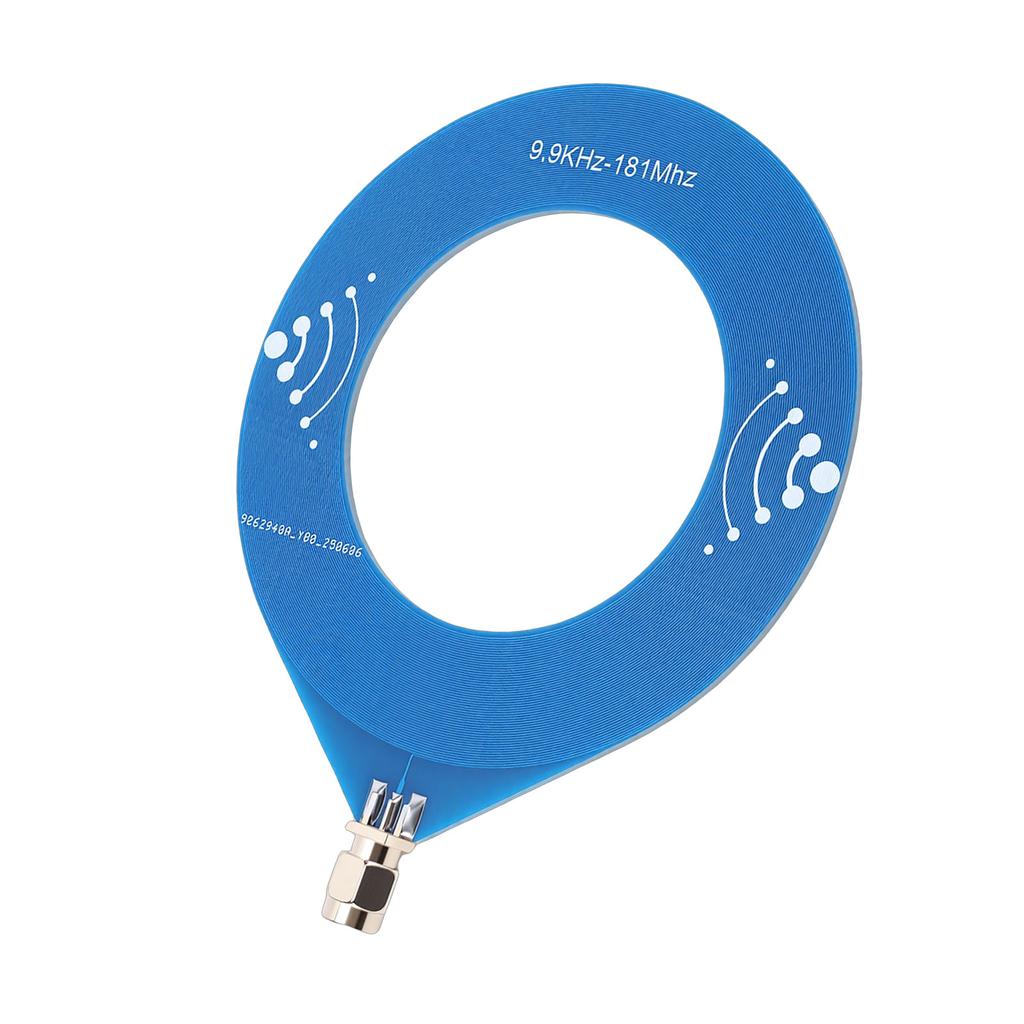 Small Loop Aerial 9.9KHz 181MHz RP SMA Male Connector FM AM SW Donut Aerial for Software Defined Radio