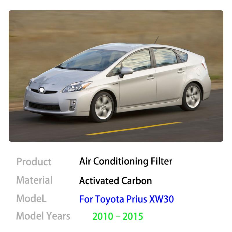 Фильтр кондиционера для Toyota Prius XW30 MK3 2010 2011 2012 2013 2014 2015 87139-50100 87139-06060 Детали с активированным углем