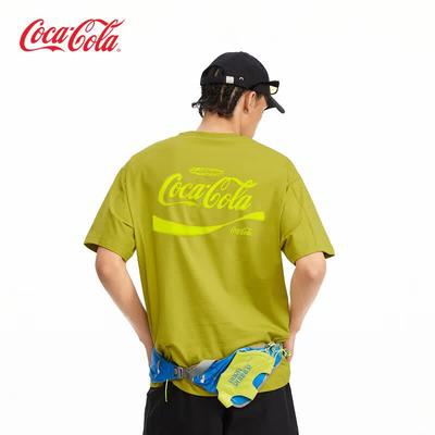 Унисекс футболка с коротким рукавом и логотипом Coca-Cola