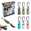 Squid Jig Hook Cover with Carabiner Convenient to Use Portable Fishing Tackles for Friend Family Neighbors Gift