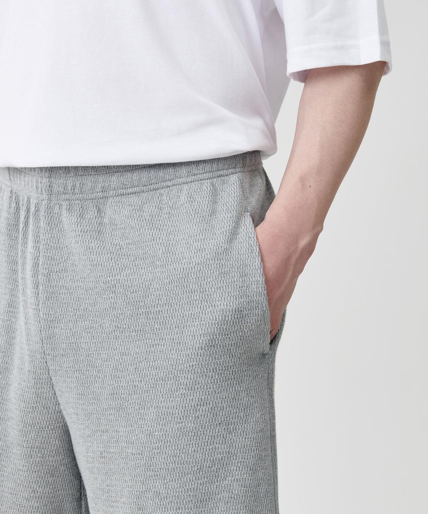MUSINSA STANDARD Honeycomb Sweat Shorts [Medium Grey]