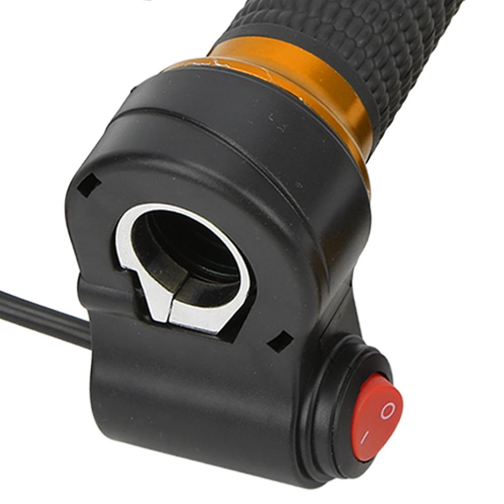 Cable 1.8m Twist Throttle Grips with Button Throttle Grip Handlebar  Motorcycle Accessories