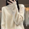 Женский кашемировый свитер Qinghe Cashmere 30% кашемир 70% шерсть Осень и Зима Пуловер Теплый и Модный
