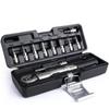 CYCLISTS Bicycle Torque Wrench Set Drive T20 T25 T30 Socket Preset Type Special Storage Case Included 6.35mm (1/4 Inch) 2-24Nm 3/4/5/6/8/10mm 5mm-L