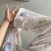 Женские летние свободные хлопковые пижамные штаны – Принт «Облака», Дизайн с лацканами, Для дома или улицы