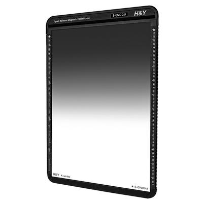Серия K 100x150мм Мягкий GND Половинный ND Квадратный 100мм Светлый Магнитный Горилла KS09 H&Y 0.9 Фильтр, Широкий, 3-ступенчатое ослабление, Рамка, Стекло, Антистатический,