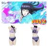 Hyuga Hinata Naruto Cosplay Costume Swimwear Comiccon Halloween Party Up Dress