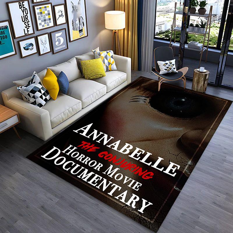 Ковер Annabelle's Horror Legacy Домашний декор Печать Подушка для офисного кресла Коврик для двери Защитная подкладка
