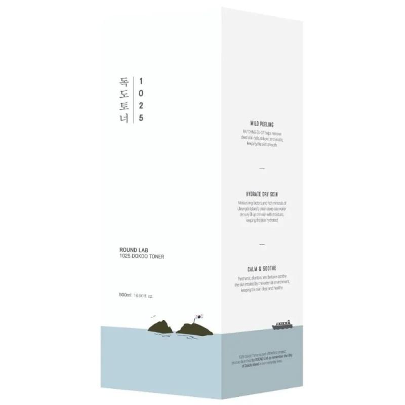 Round Lab 1025 Dokdo Moisturizing Facial Toner 500ml