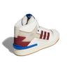Adidas Originals Forum Exhibit Mid 2 Leather Comfortable Mid-Top Sneakers Unisex Sneakers White Red Blue GX4120