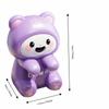 Air-Blowing Attachmen Food Cooling Fan Cute Cartoon Design Mini Clip on Fan  Travel Use