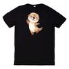 T-Shirt Niedliches Kawaii Otter Motiv