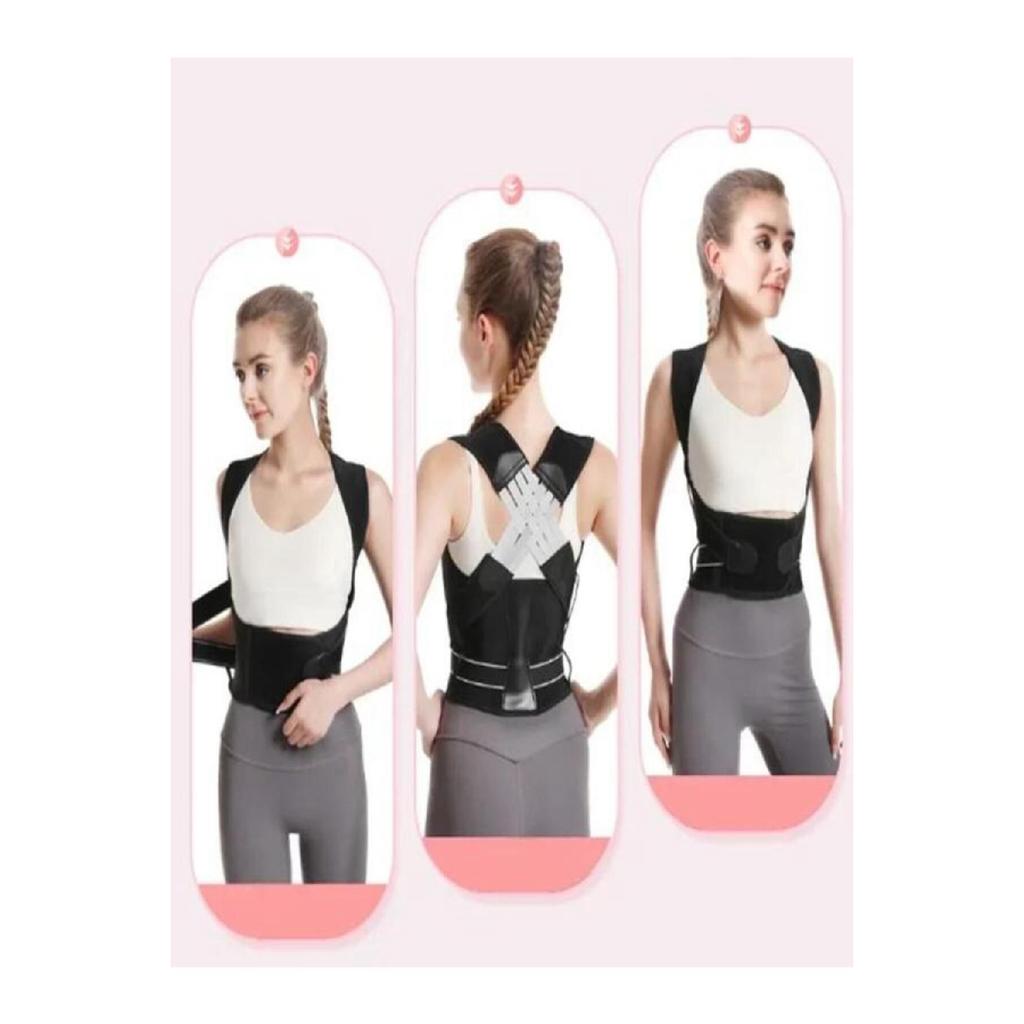 Спортивный корсет для коррекции осанки спины, регулируемый вертикальный пояс для офиса и дома, повседневный корсет