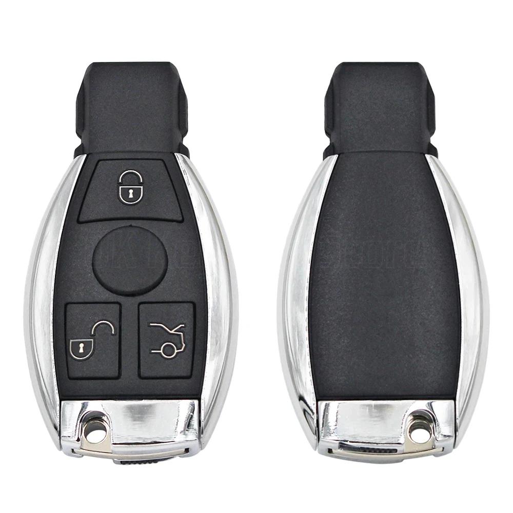 Модифицированный корпус умного ключа с 3/4 кнопками для Mercedes Benz W211 A C E G S R SL ML GML CL GL CLS CLA CLK SLK GLK с держателем для батареи TB7