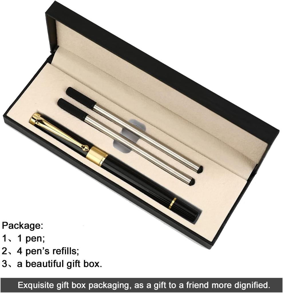 Luxury Ballpoint Ballpoint Easy To Popular Ballpoint Present Ballpoint Pen Black Luxury Ballpoint Pen Line Width Best Ballpoint Pen Gift Set for Men