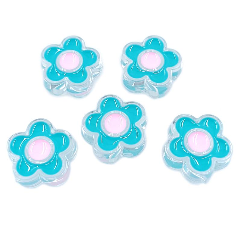 Прозрачный материал ручной работы «сделай сам», 5 шт. для ожерелья, капли масла, большие сливовые бусины, модные ювелирные аксессуары, изготовление браслетов