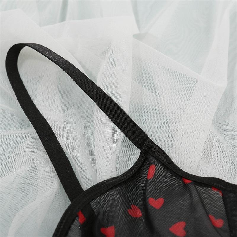 Женский комплект сексуального нижнего белья, кружевной бюстгальтер на косточках и трусики, сетчатое прозрачное эротическое белье