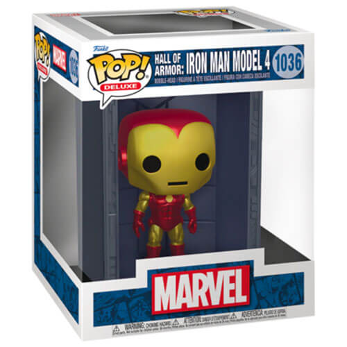 Iron Man Model IV Metallic Эксклюзивная поп-музыка для США! Делюкс