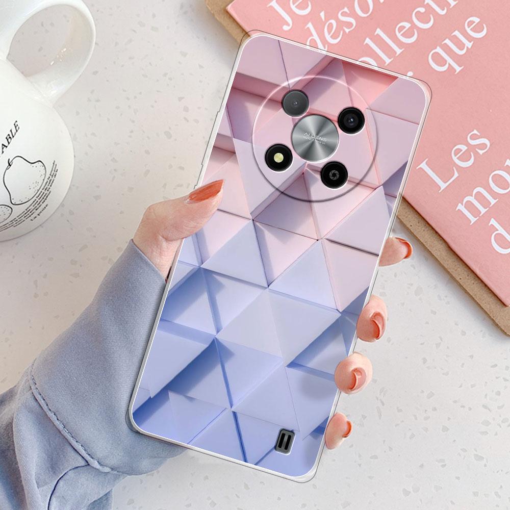 For ZTE Blade A73 Case For ZTE Blade A73 5G Cover Fashion Clear Protect Soft Silicone Phone Case For ZTE Blade A73 Coque Fundas
