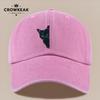 pc Cat Fun Pattern Baseball Cap Vintage Print Adjustable Outdoor Casual Hat Comfortable and Breathable Lightweight for Men and