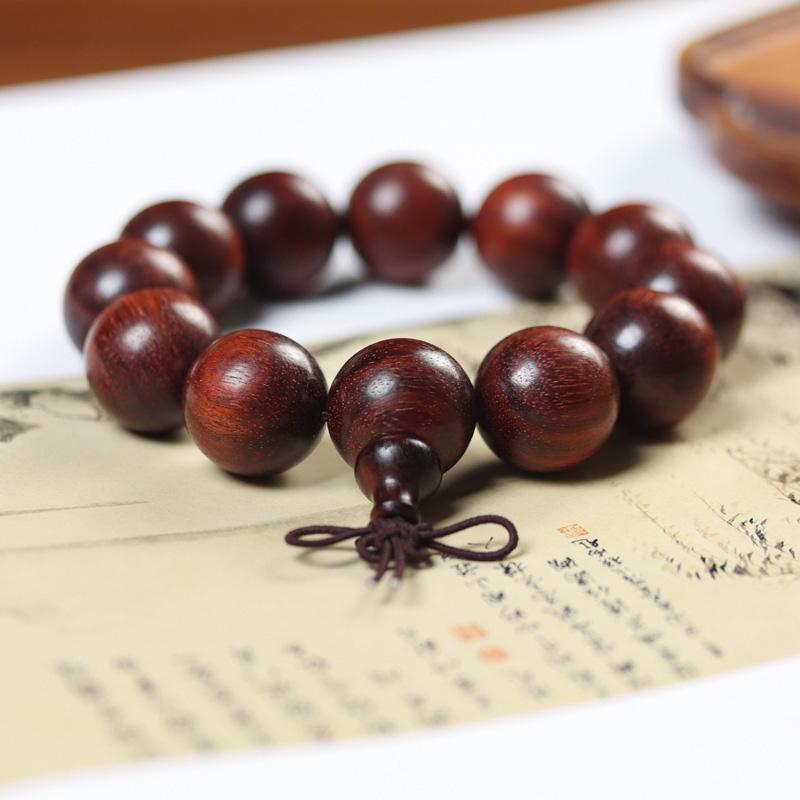 Hot Selling Natural Fragrance Bracelet China Modern Gift Perlenbesetzt Exquisite Design Smooth Wooden Bead Bracelet