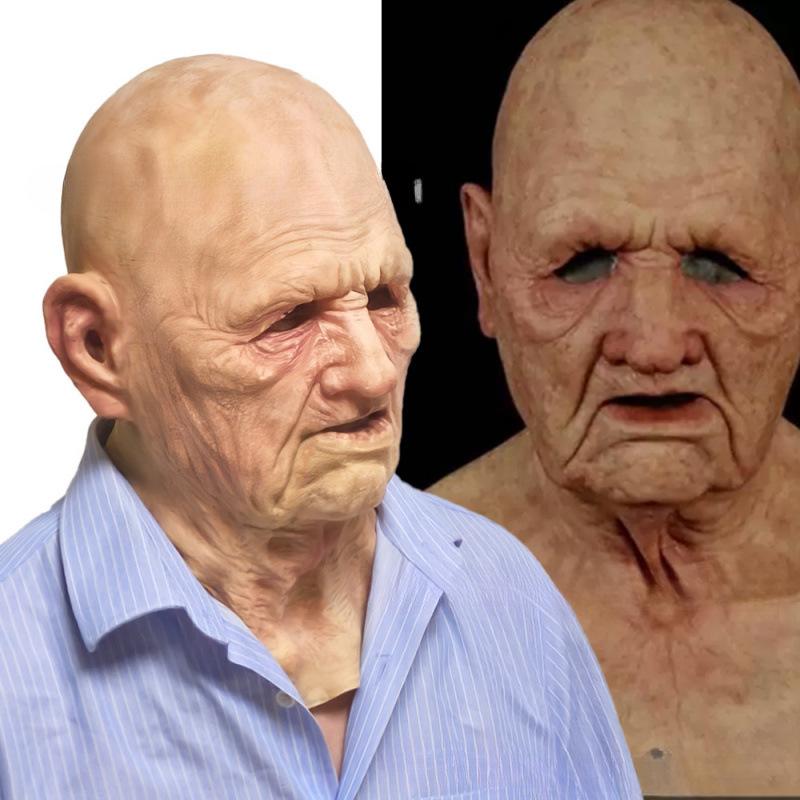 2026Halloween Horror Freddy Mask Mortal Kombat Green Witch Mask Zombie Ghost Scream Latex Mask