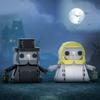 MOC Brickheadzs Пары Чумные Доктора Строительные Блоки DIY Кирпичики Маска с Клювом Птицы Доктор Хэллоуин Монстр Модель Игрушка Подарок
