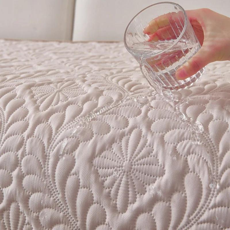 Durable Waterproof Quilted Sofa Cover Cat Dog Pet-Friendly Sofa Protector All Season Decor for Living Room Couch Cover 1pc