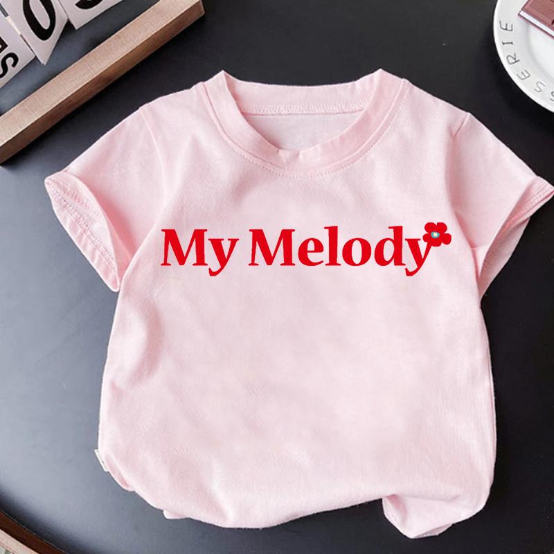2026 New Cute Disney Fashion Printed Boys and Girls Summer Clothes Short Sleeves Baby Cotton Casual Tshirt