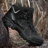 Large Size 46 Super Warm Men's Hiking Boots Winter Trekking Tourism Shoes Wear-resistant Tactical Sneakers Women Mountain Boots