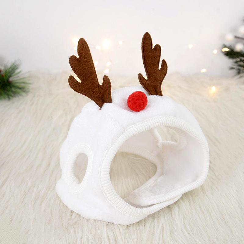 Dog Cat Christmas Hat Pets Clothes Bibs Puppy Cap Costume Accessories Navidad Xmas Home Decoration 2025 New Year Gift Bandana