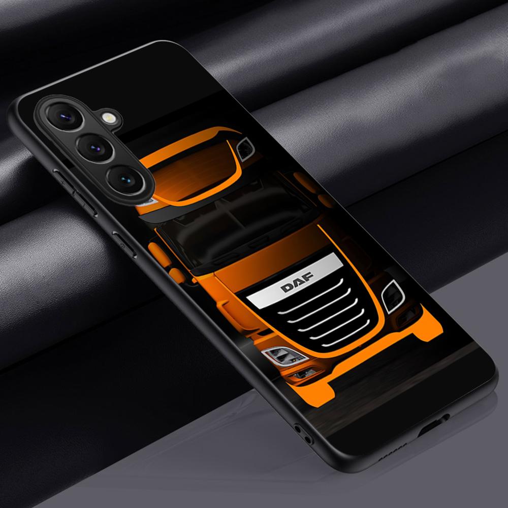 D-dafs логотип автомобильный логотип модный узор Чехол для телефона для Samsung Galaxy S26 S25 S24 S23 S22 S21 Plus Ultra Note20 Мягкий черный