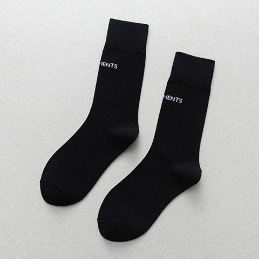 Colorful Knitting Rib Socks Cotton Sport Long Socks Fashion Streetwear Socks