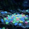Colorful Glow in the Dark Garden Stones Outdoor Decor Waterproof Non-Slip 36-Pack Garden Landscaping Stones