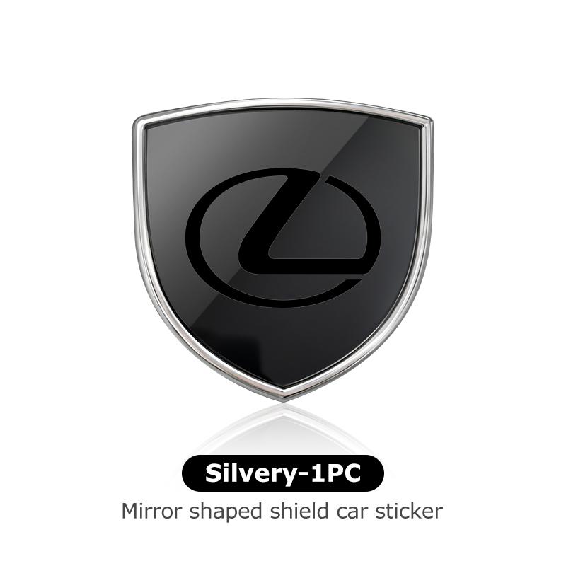 3D Metal Car Styling Shield Stickers Trunk Exterior Accessories For Lexus