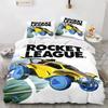 Машина Rocket League Rocket League 3D НОВЫЙ Пододеяльник Наволочка Комплект постельного белья Взрослый Мальчик Девочка Украшение спальни Односпальный Двуспальный Большой