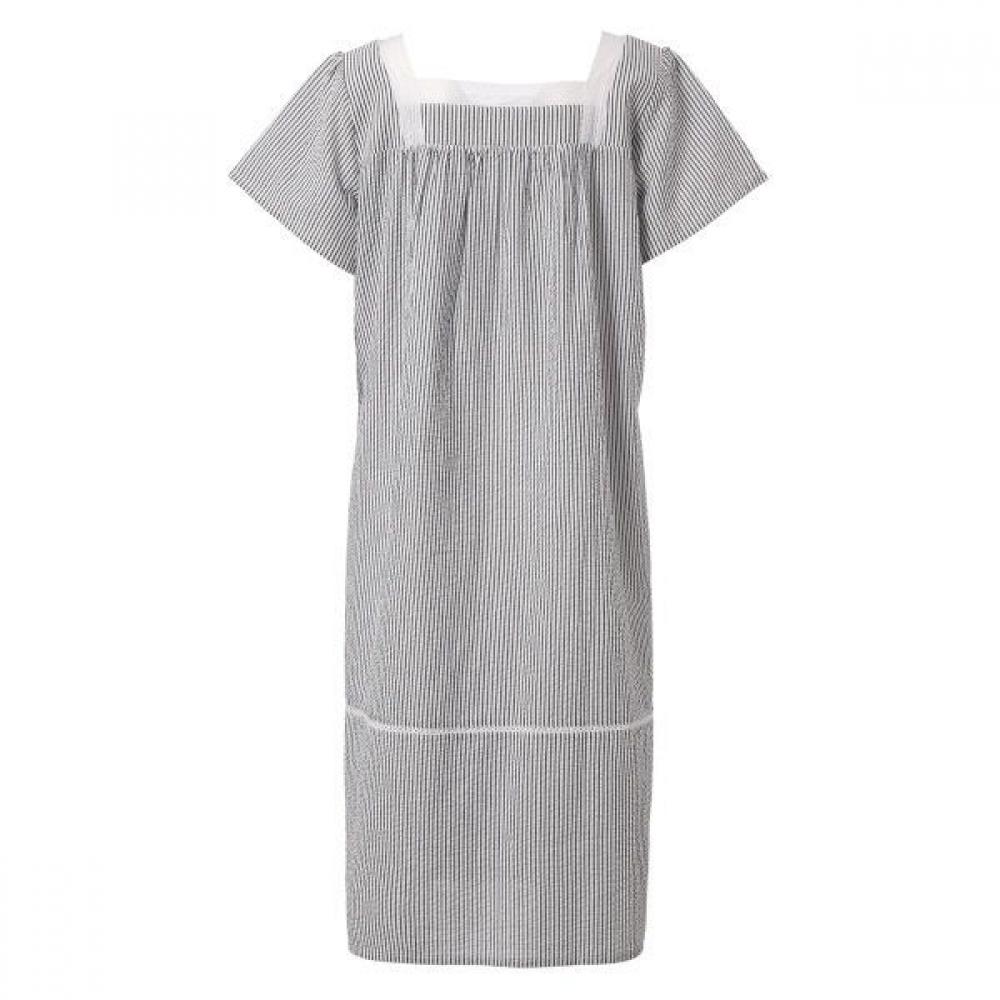 Triumph Women S Stripe Cotton Nightgown Grey Tfwop223gy