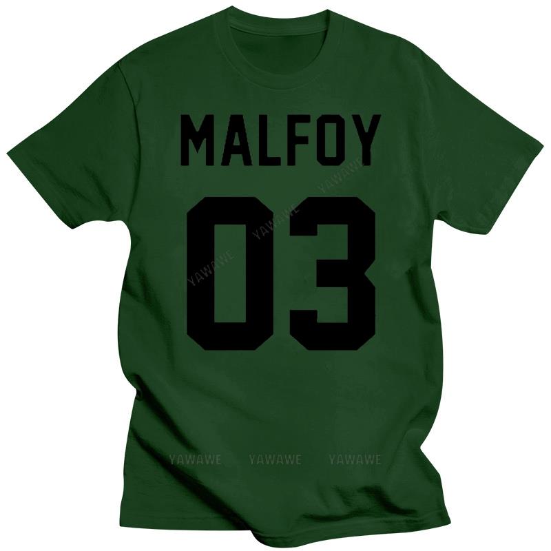 DRACO MALFOY TSHIRT MALFOY 03 Fashion Hipster Unisex TShirt Black new cotton Unisexs tee shirt fashion Female Unisex t shirt