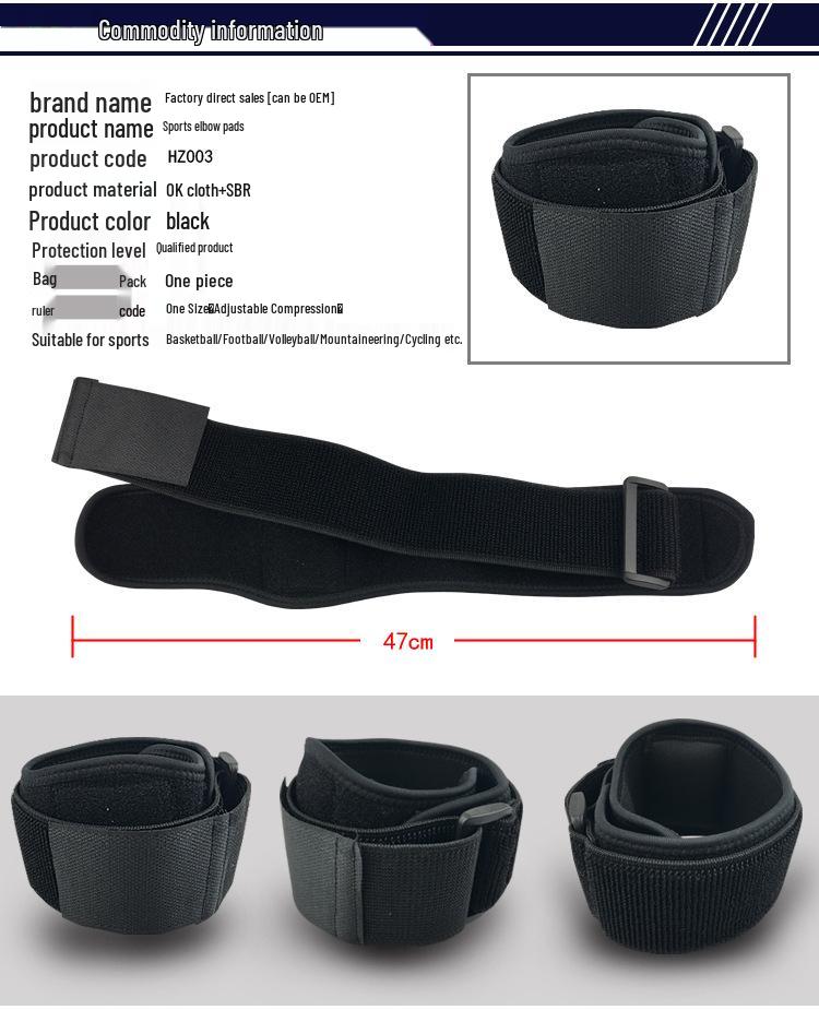 Xukang Унисекс Спортивный Компрессионный Налокотник – Дышащая Поддержка для Баскетбола, Тенниса и Бадминтона