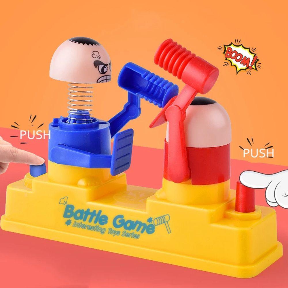 Funny Toys Mini Baby Toys Antistress Toy Fight Battle Toy Double Battle Game Hammer Hiding Game