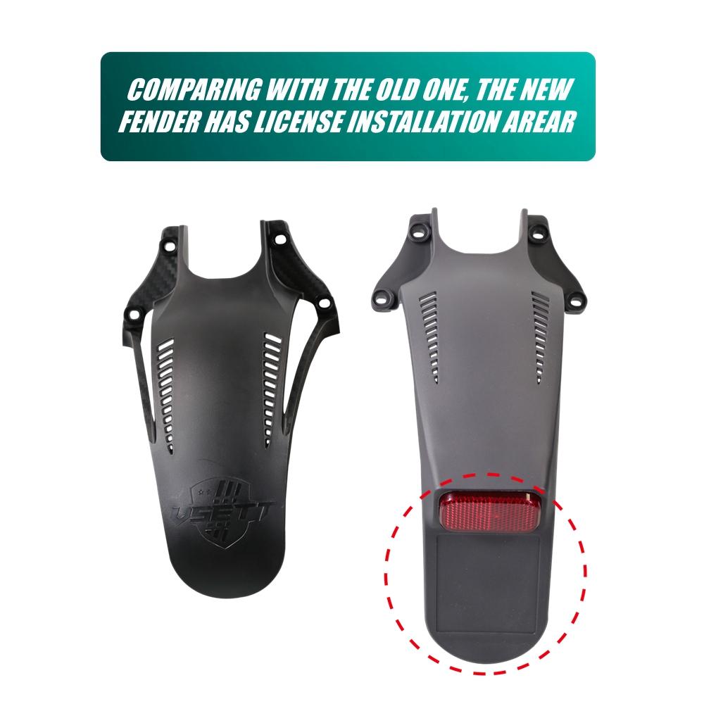 Modified APEX Rear Mudguard for VSETT 9 9+ Plus Electric Scooter Fender Wheel Cover Tyre Wing Mud Guard Splash Board MACURY